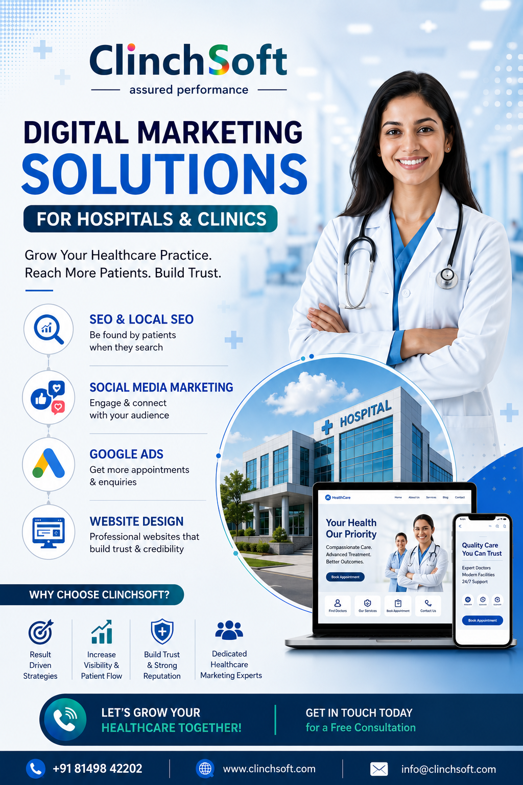 ClinchSoft Healthcare Digital Marketing