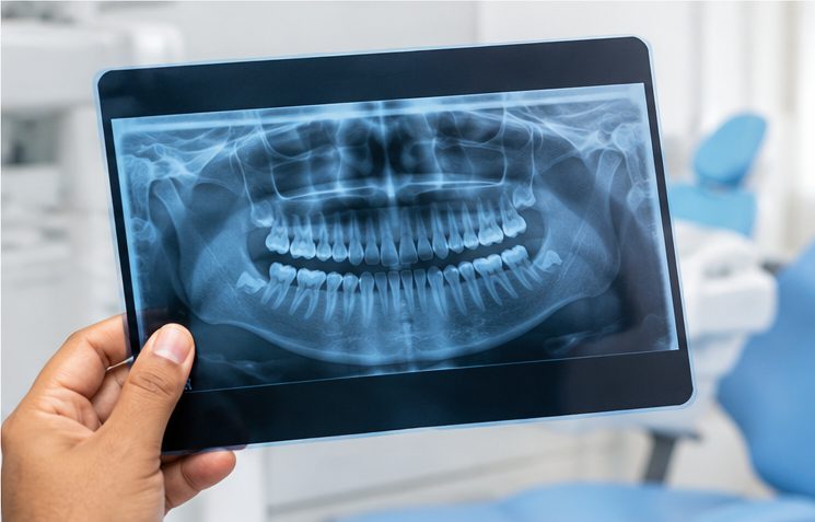 Dental panoramic X-ray image